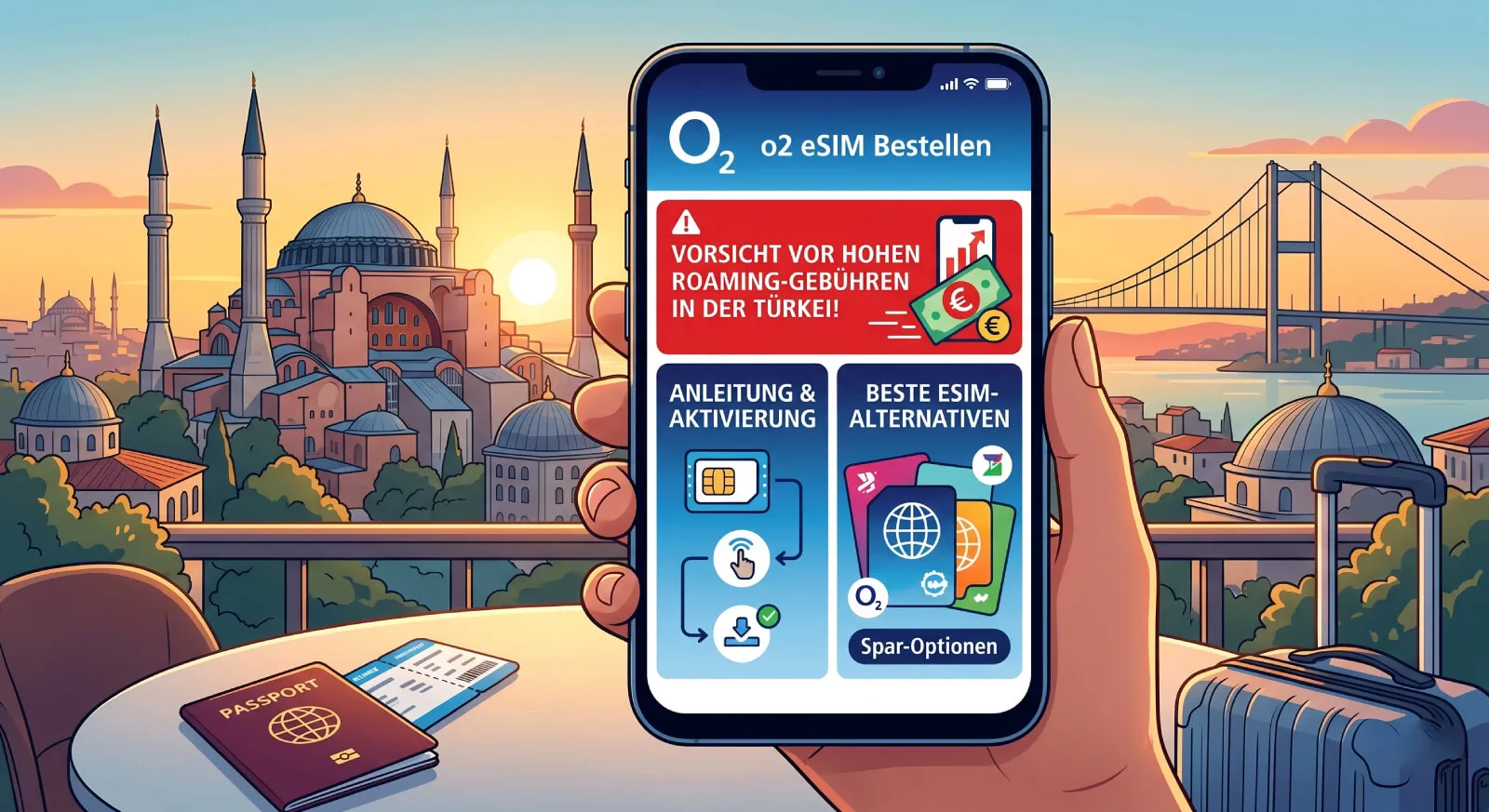 O2 Türkei: Kosten, Roaming & günstige eSIM-Alternative (2026)